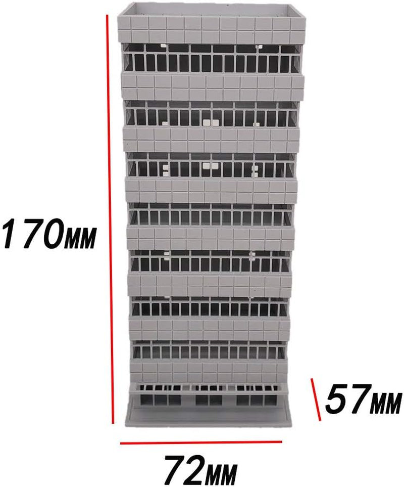 Outland Models N Scale City Style Tall Apartment Building for Railroad Scenery