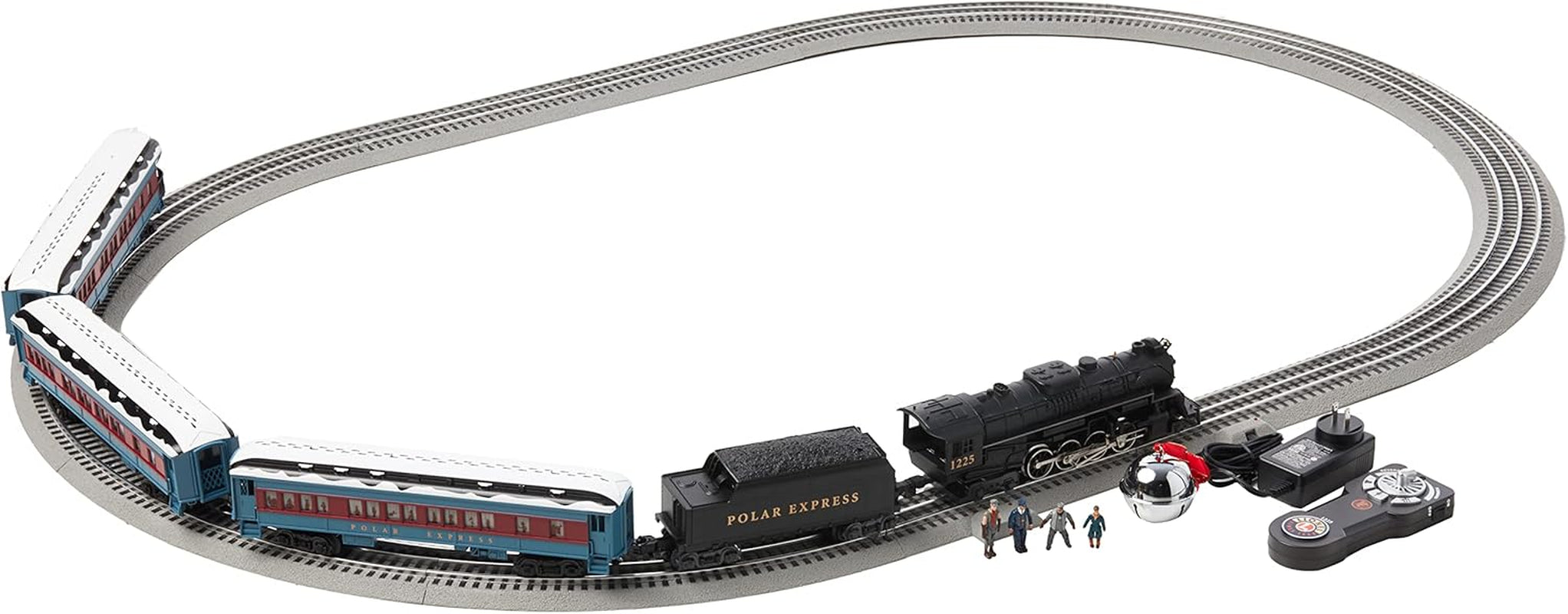 Lionel Polar Express Electric O Gauge Model Train Set with Bluetooth 5.0 and Remote Control