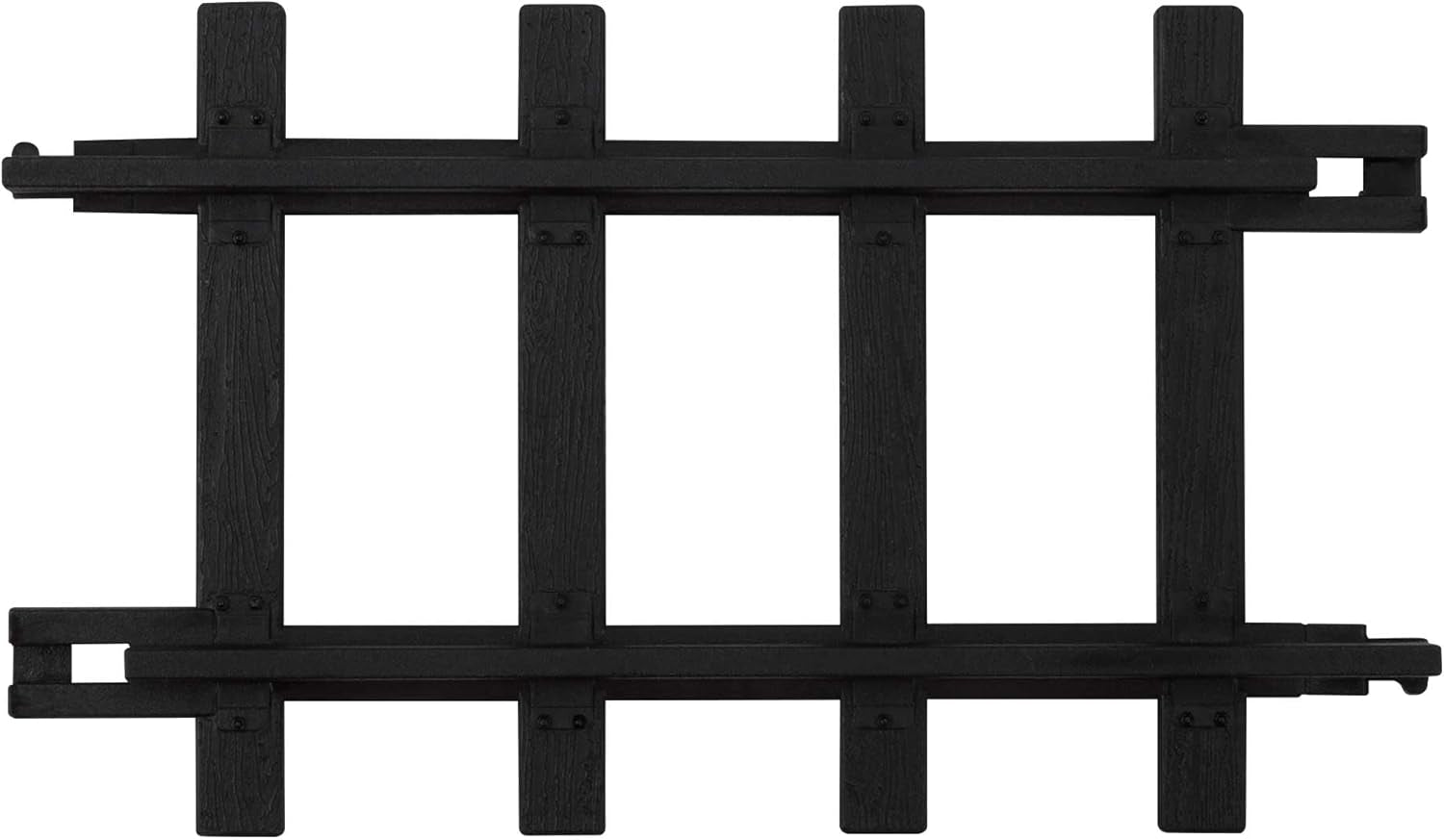 Lionel 12-Piece Curved Black Plastic Track Set for Ready-to-Play Trains