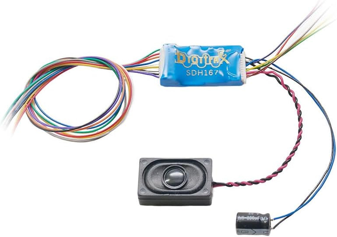 Digitrax Inc. SDH167D Series 7 HO Sound Decoder and Power Supplies