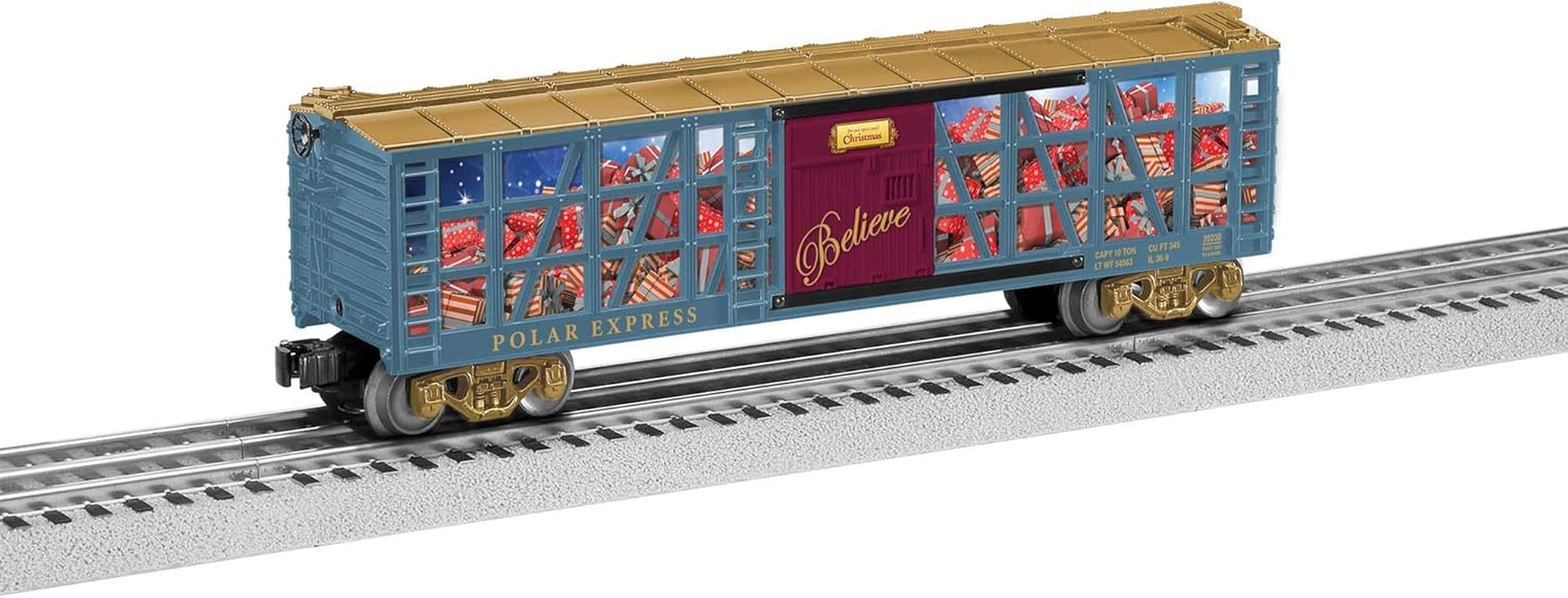 Lionel Polar Express O Gauge Model Train Transport Car