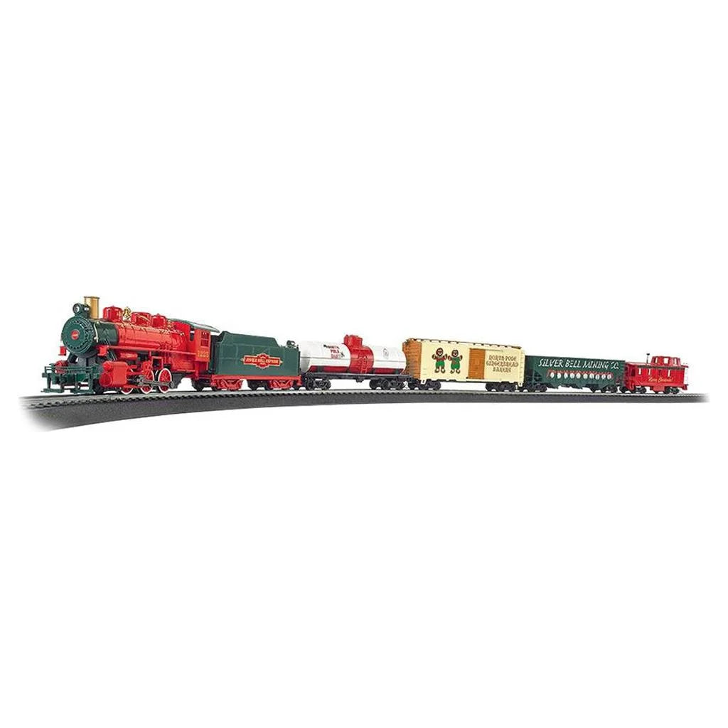 HO Scale Jingle Bell Express Ready to Run Electric Train Set