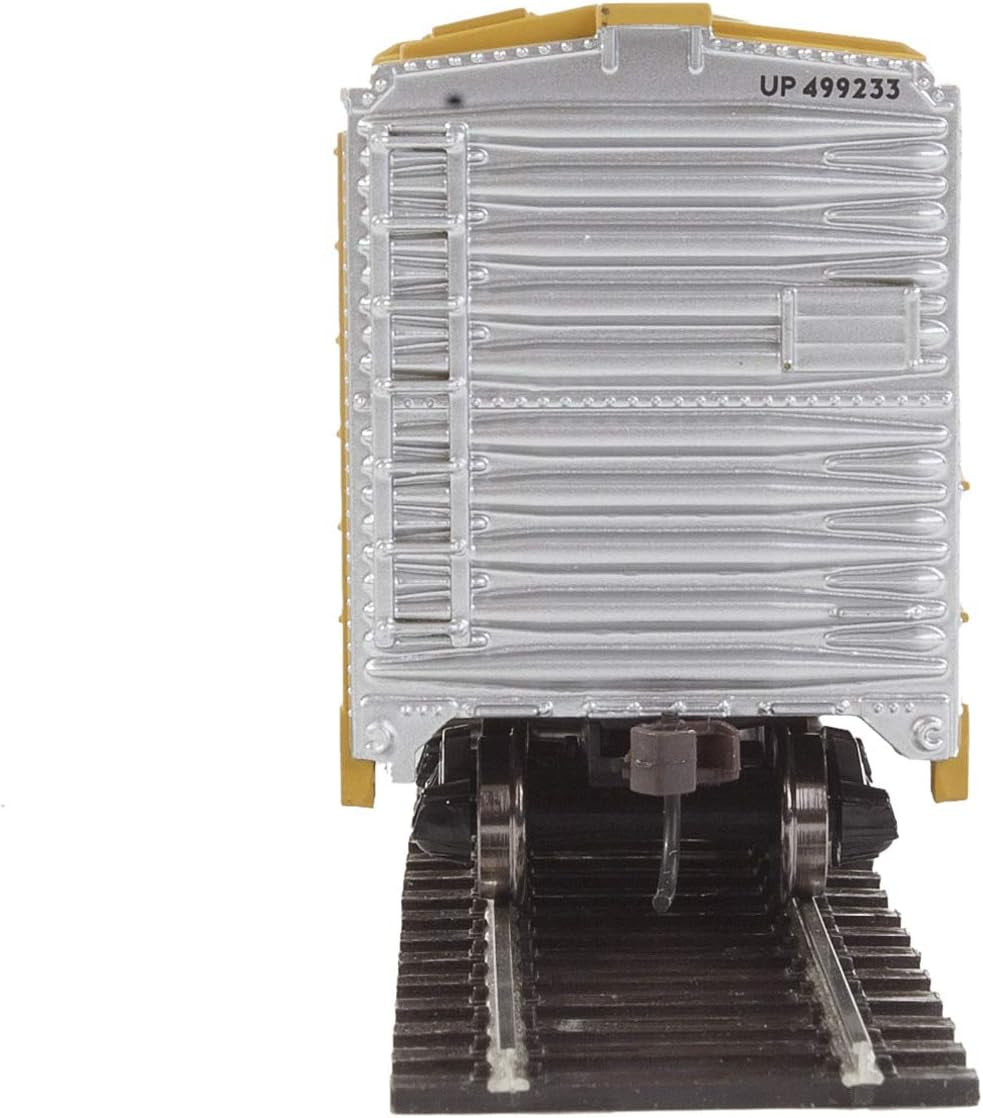 Walthers Trainline HO Scale 50' Plug-Door Boxcar - Union Pacific® 931-1672 - Ready to Run Freight Model