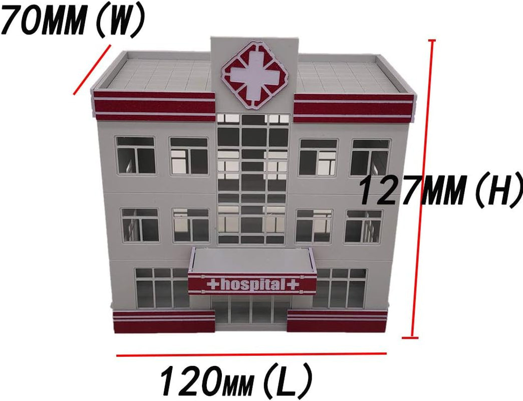 Transform your HO scale railroad with the Outland Models Modern Medical Centre Hospital Building! 🚑🏥 #ModelRailroading #Scenery #HOscale