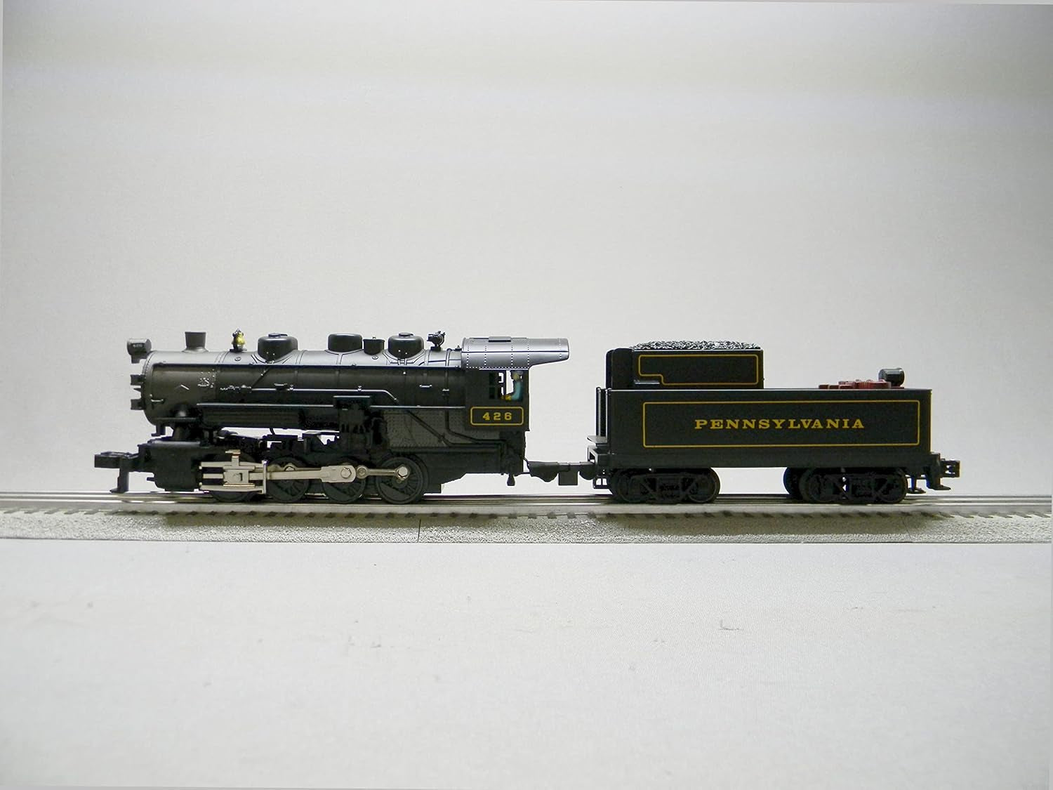 Pennsylvania Keystone Special STEAM Locomotive Engine with Remote Control and Bluetooth 5.0, O Gauge Model 2123200-E