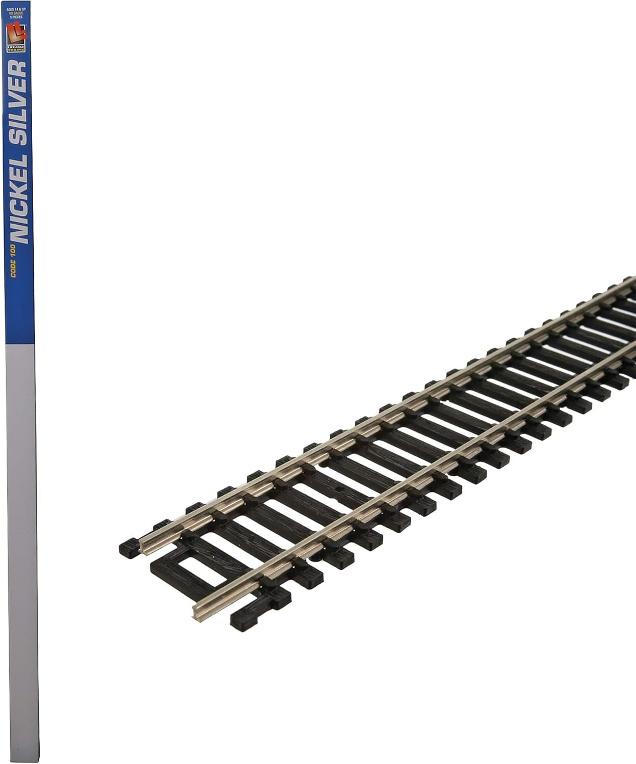 Walthers Life-Like HO Scale Flex Track - 36" Package of 5 - Code 100 Nickel Silver Track System