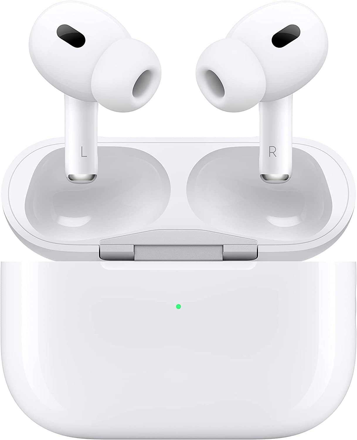 Apple AirPods Pro (2nd Generation) Wireless Earbuds with USB-C Charging, Enhanced Active Noise Cancellation, Transparency Mode, Adaptive Audio, and Personalized Spatial Audio
