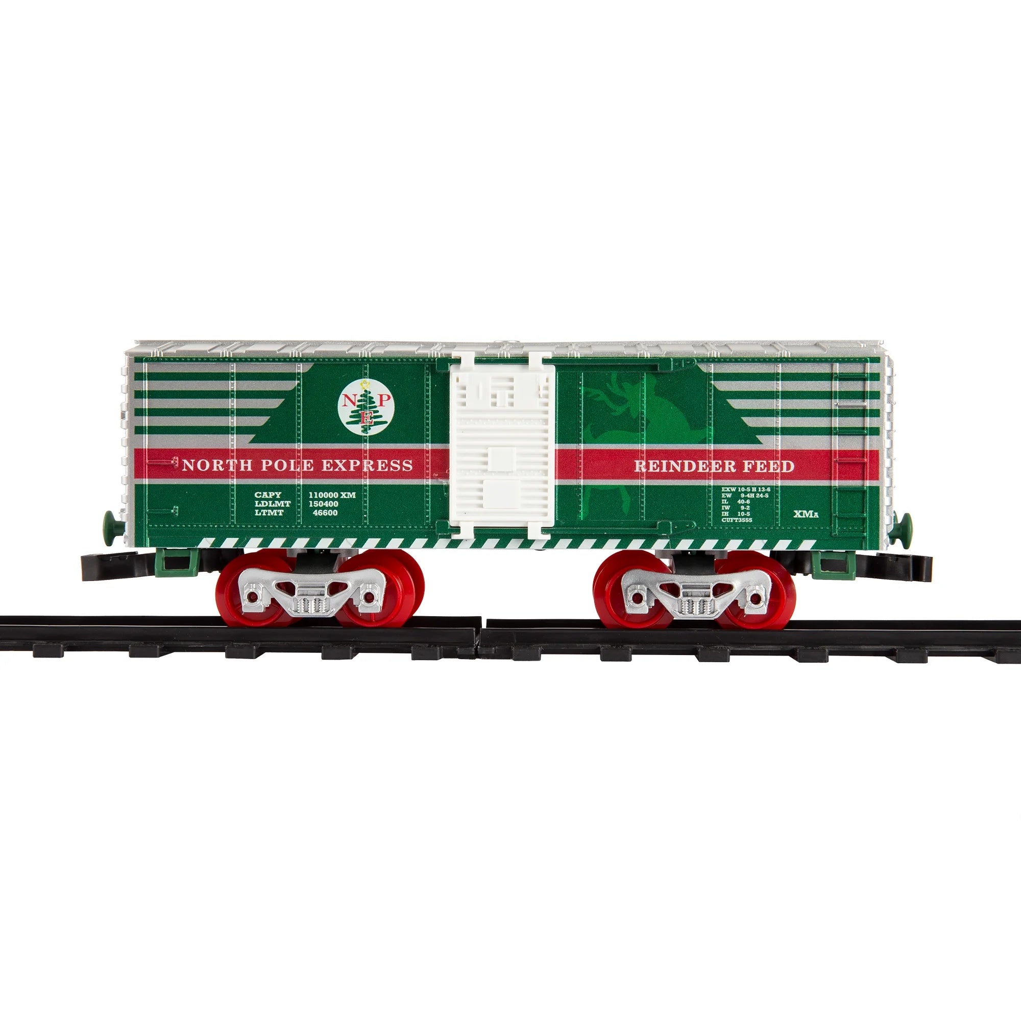 Trains North Pole Express Holiday Train 42 Piece Set with Sounds