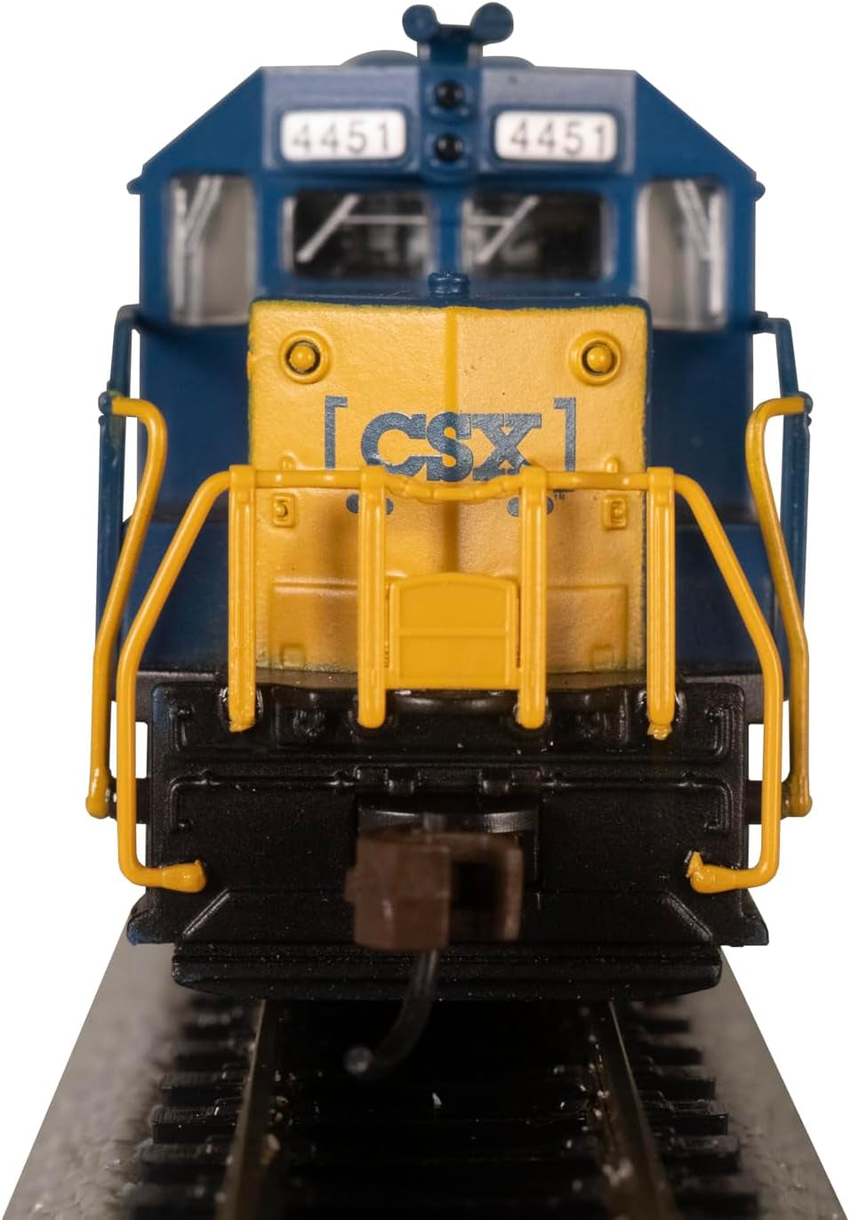Bachmann Medium GP-40 Locomotive with Operating Headlight - SC® #4451 - N Scale Prototypical Blue Diesel Locomotive