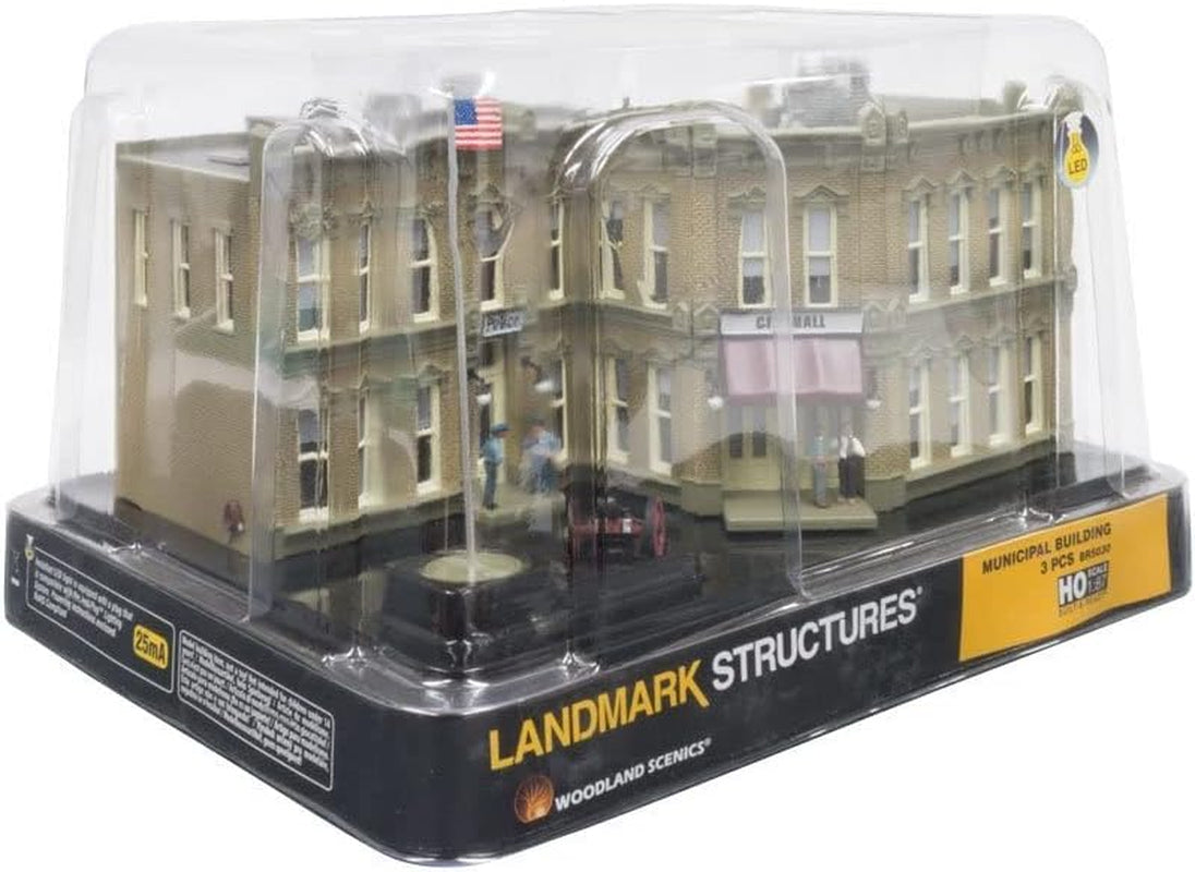 Woodland Scenics BR5030 HO Scale Municipal Building