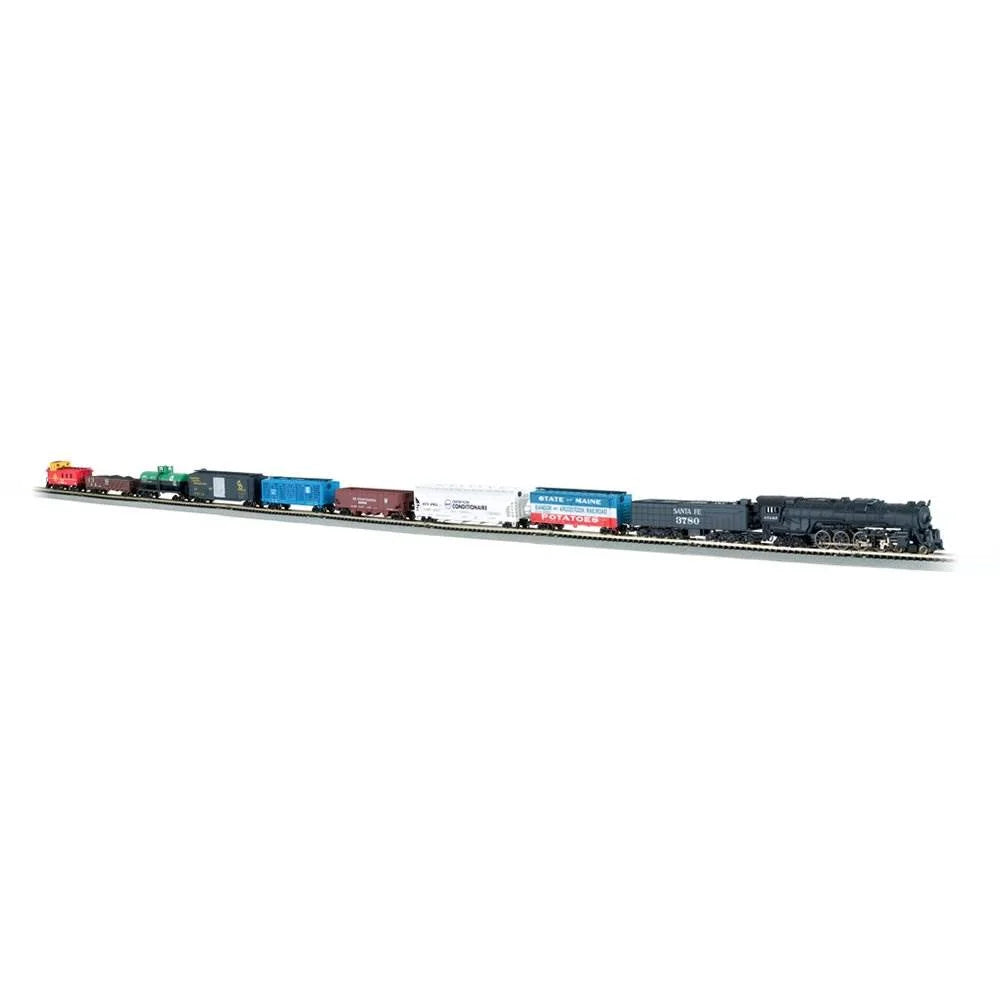 Experience the Thrill of Model Railroading with the Bachmann N Scale Empire Builder Electric Locomotive Train Set - Ready to Run Adventure Awaits!