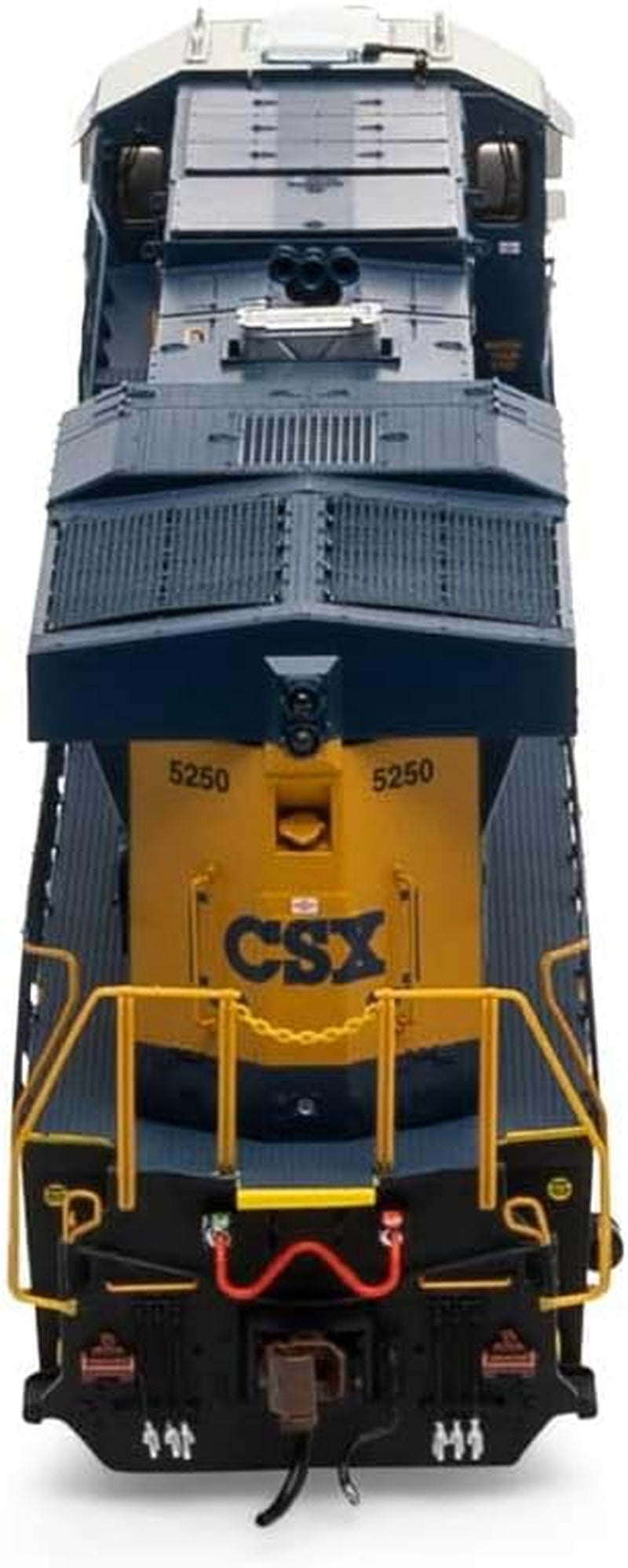 Athearn HO Scale ES44DC Locomotive with DCC and Sound, CSX/Boxcar #5250, Model ATHG83192