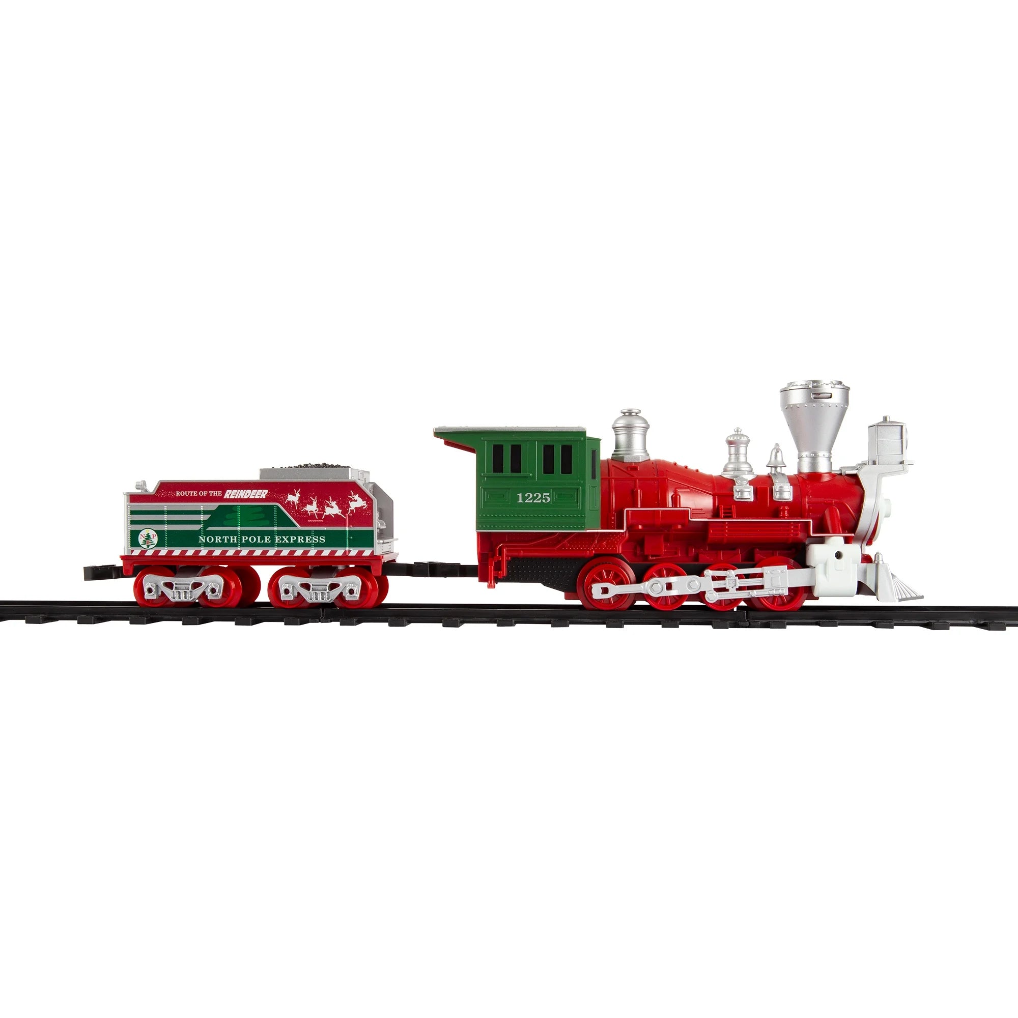 Trains North Pole Express Holiday Train 42 Piece Set with Sounds