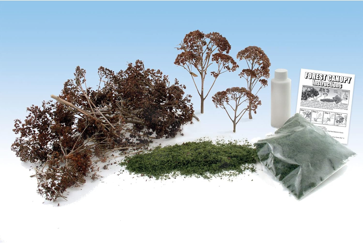 Medium Green Forest Canopy by Woodland Scenics