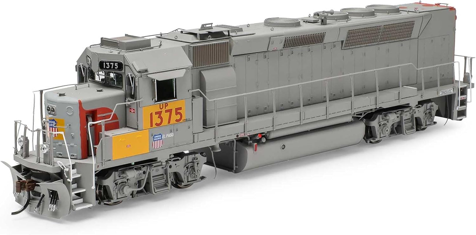 Athearn HO Scale GP40P-2 Locomotive, Union Pacific #1375, Model ATHG64827