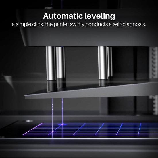 Mars 5 Ultra Resin 3D Printer - 7" 9K Mono LCD, High-Speed Printing at 150mm/h, Smart Automatic Leveling, Intelligent Detection, Wi-Fi Transfer, Print Volume: 6.04 x 3.06 x 6.49 Inches