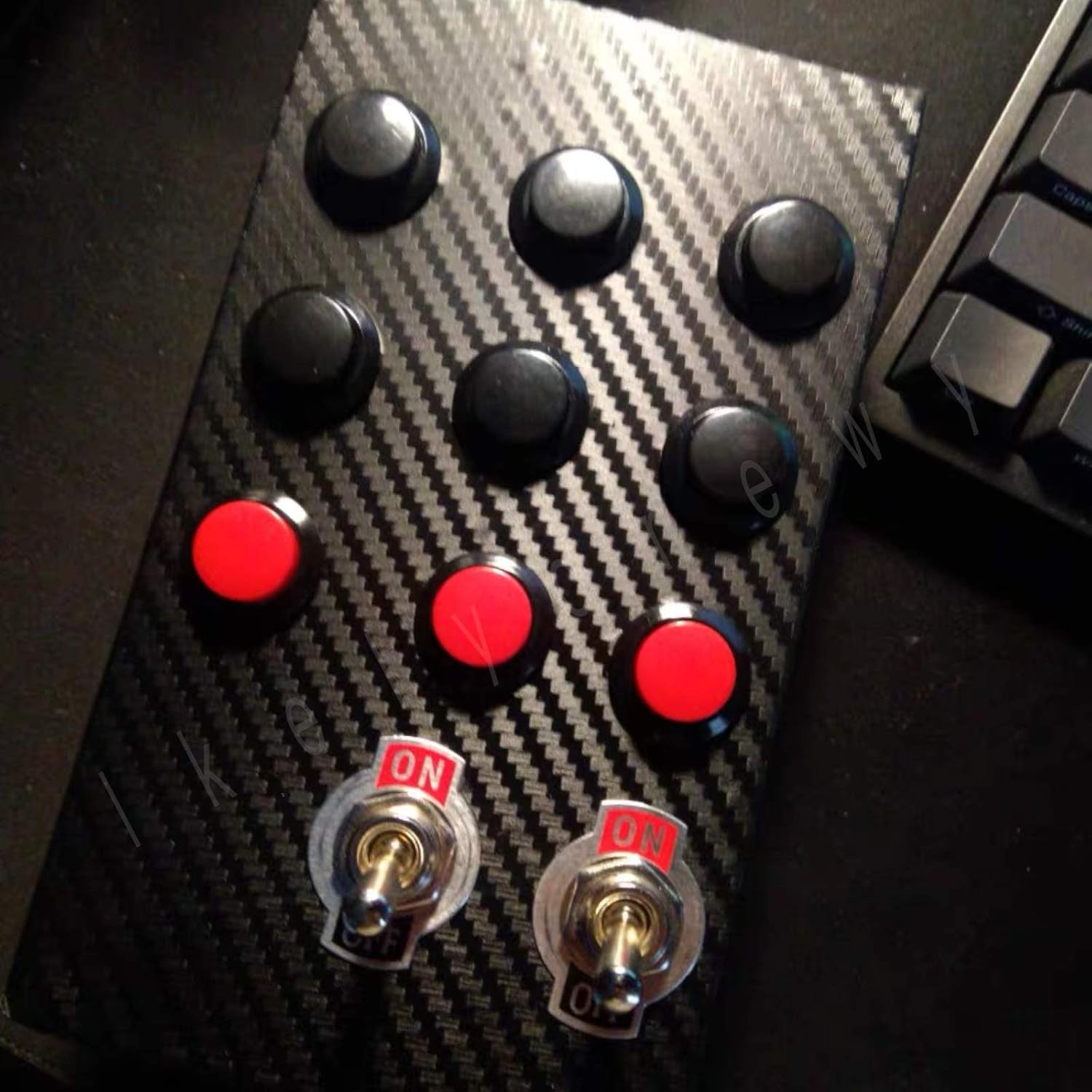 16MM Momentary Push Button Switch Set, 24-Piece