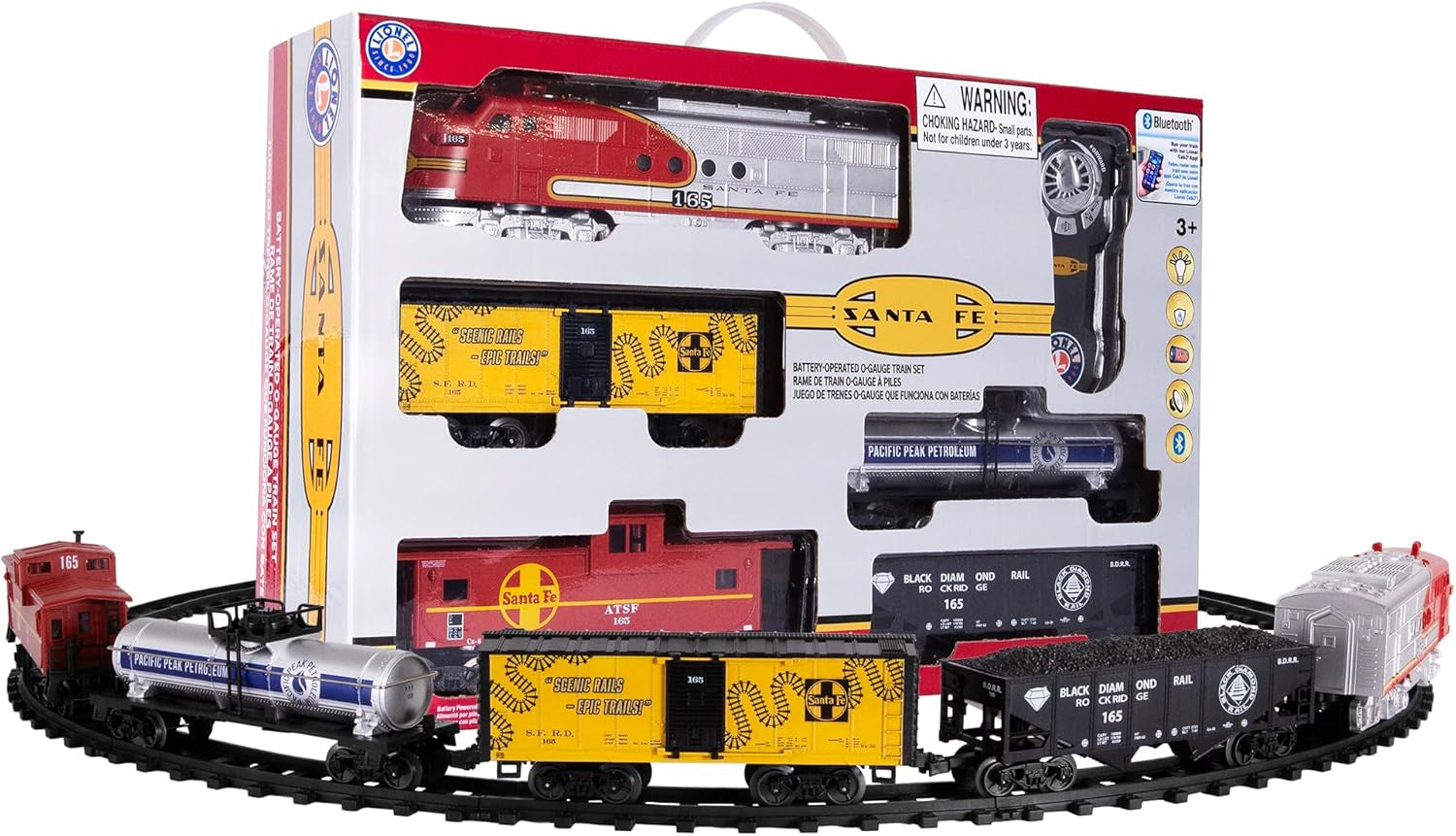 Lionel Remote Control Battery Train Set with Effects