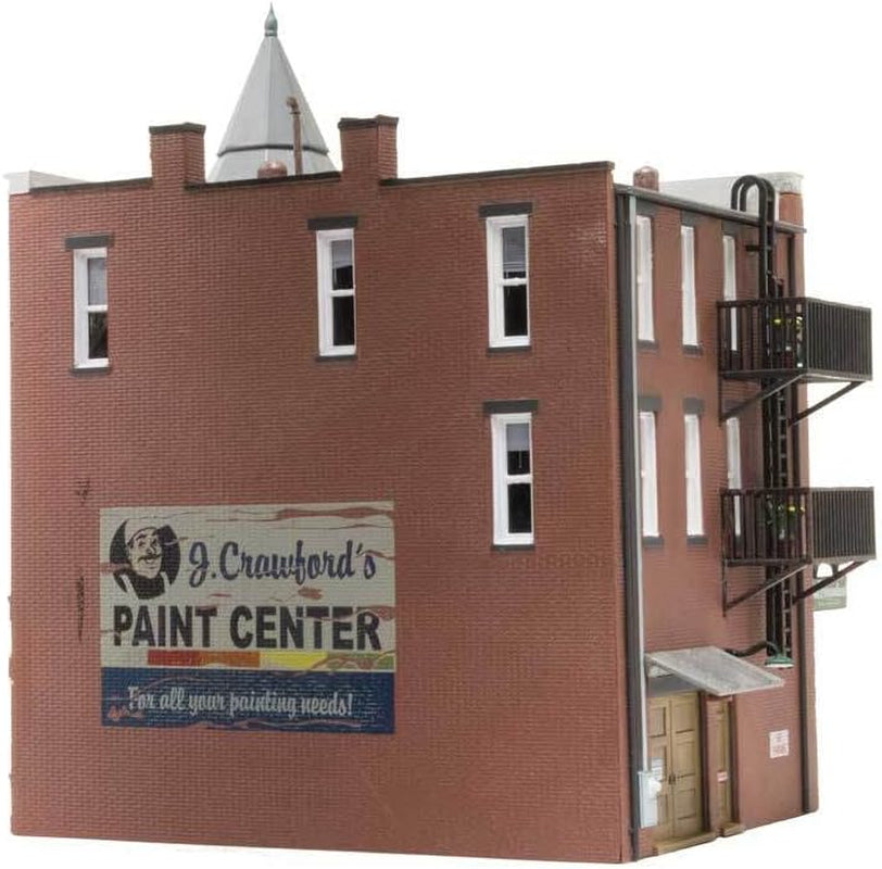 Woodland Scenics BR5039 HO Scale Davenport Department Store Structure - Built and Ready for Use
