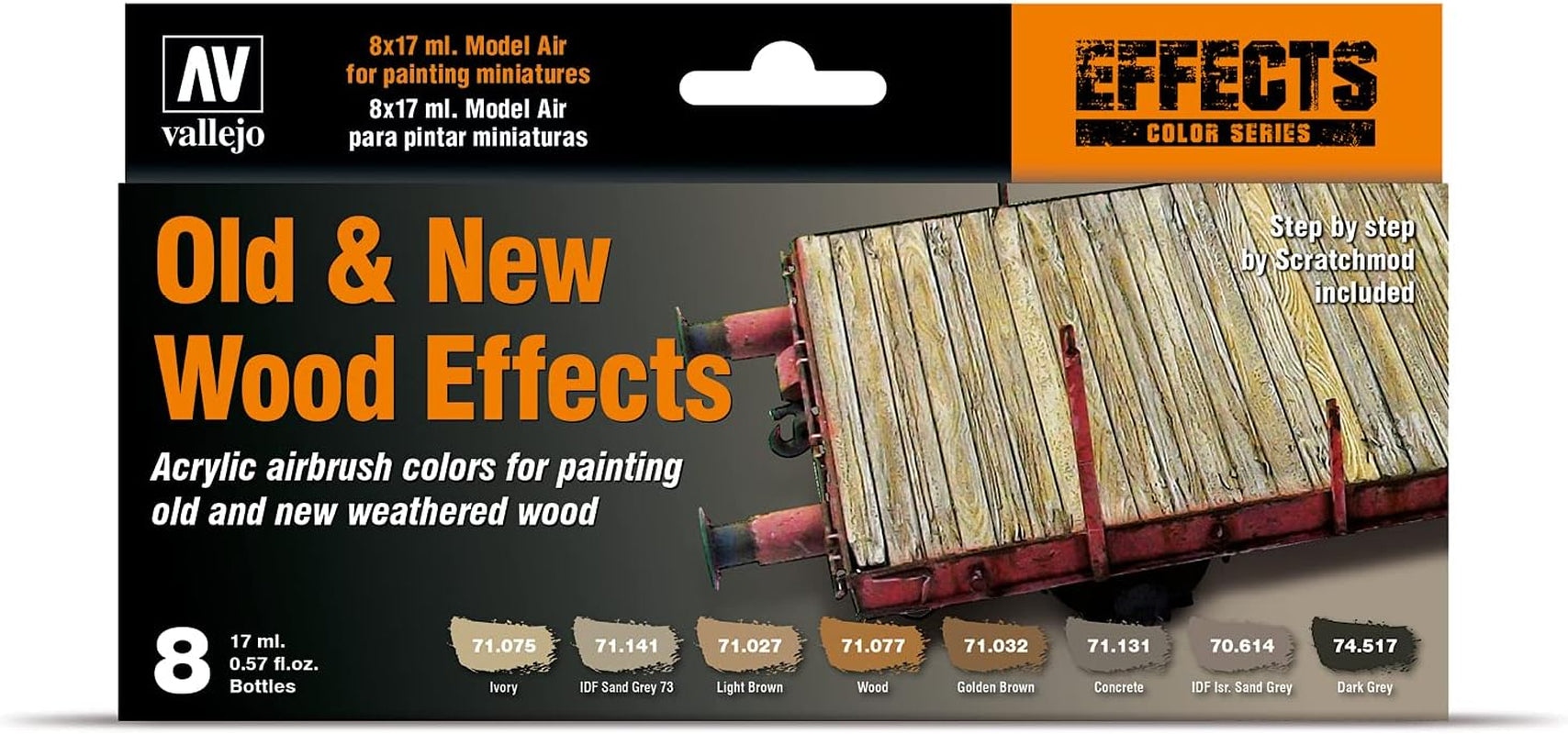 Vallejo Old and New Wood Effects 17ml Paint