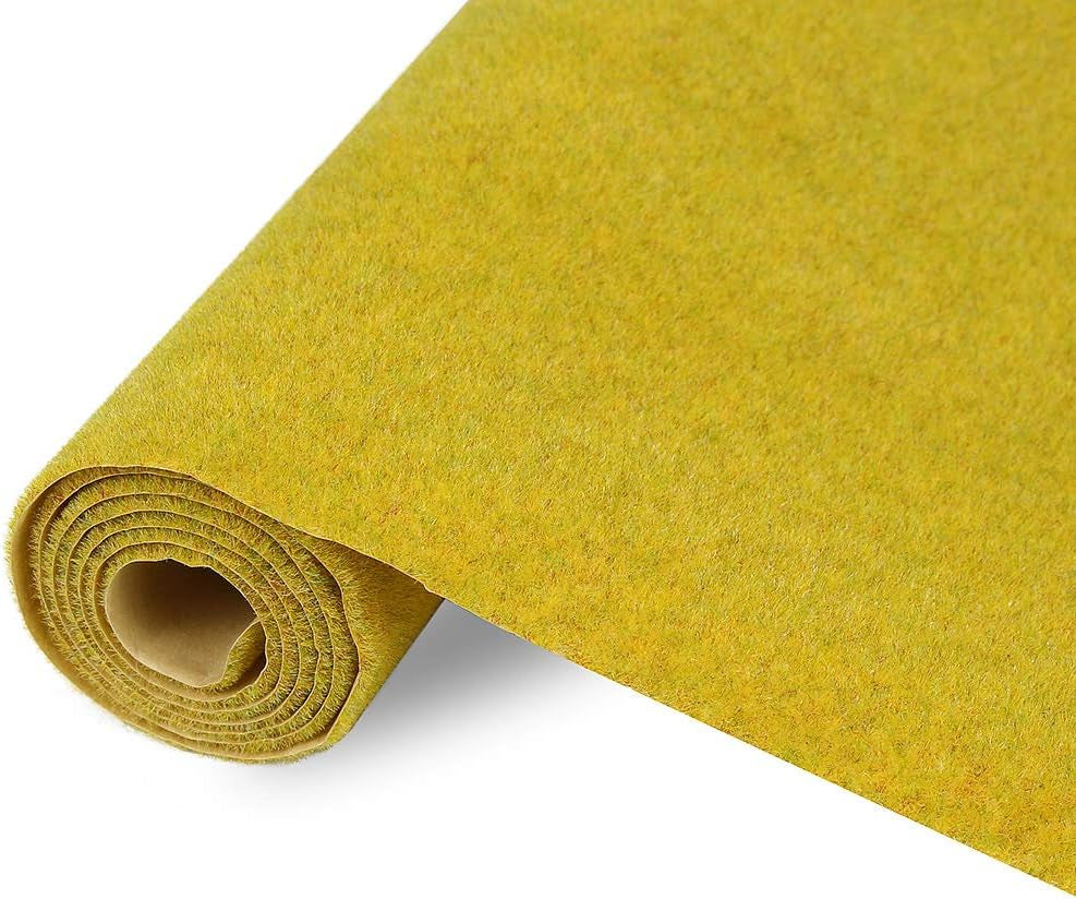 CP138 Artificial Model Grass Mat Trains Grass Green 40 X 100Cm or 15.7"X 39"For Decoration Craft Scenery Model DIY