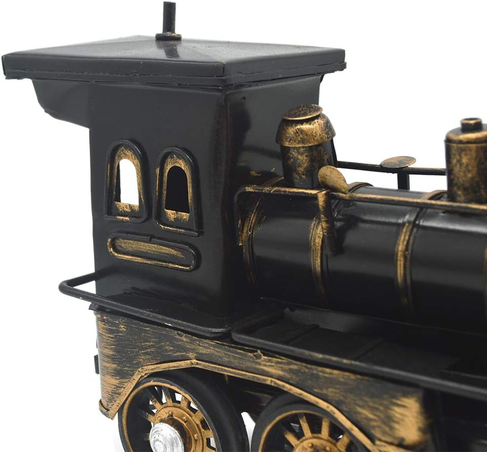 Sooye Classic Diecast Model Locomotive - Collectible Train for Elegant Home Decor