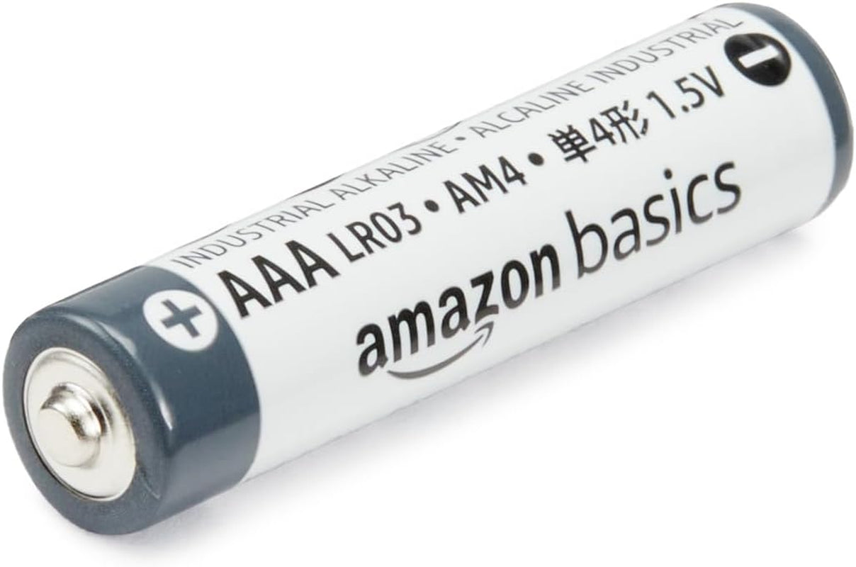 Amazon Basics 150-Pack AAA Alkaline Industrial Batteries, 1.5 Volt, 5-Year Shelf Life