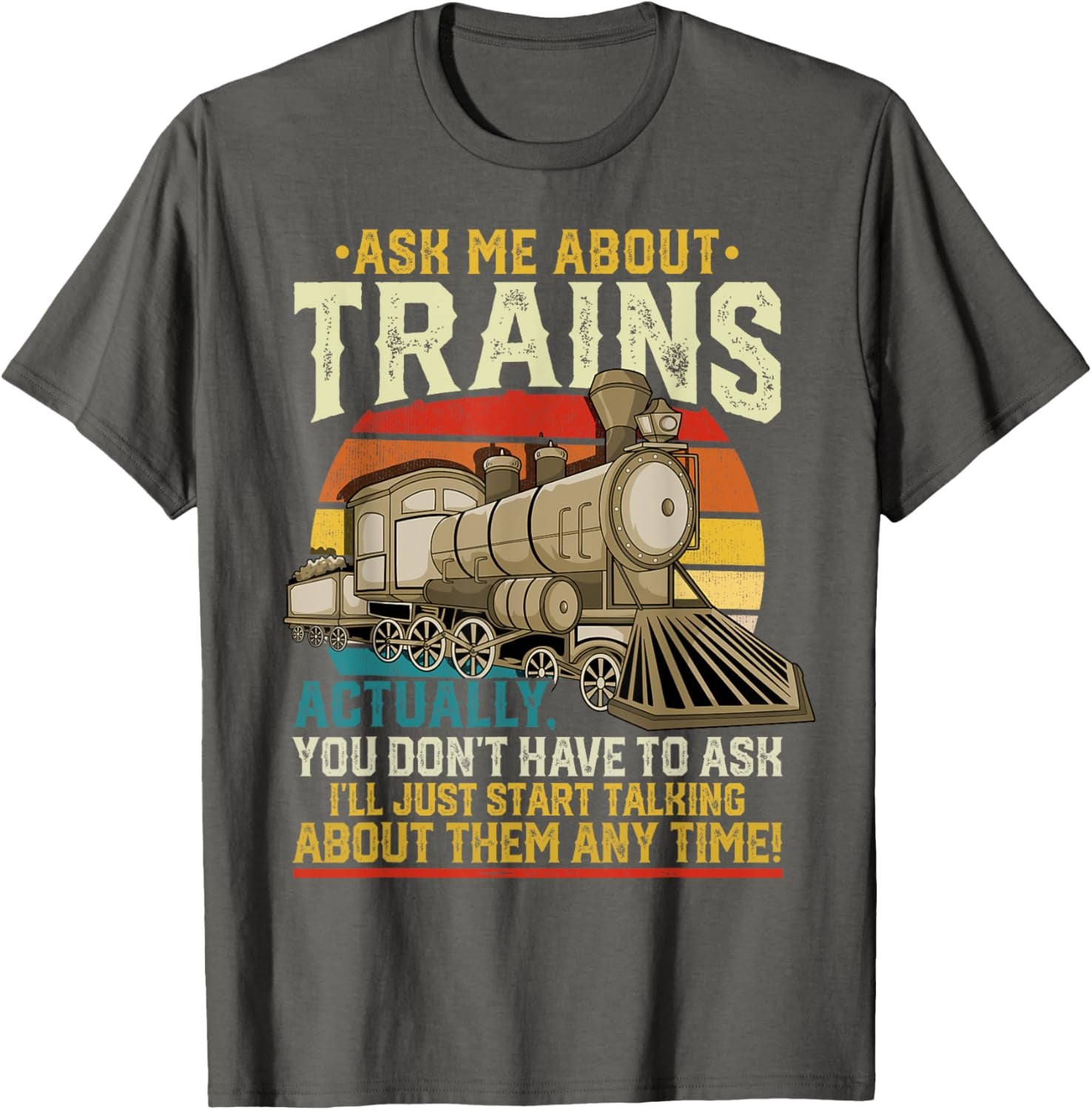 Trainspotting Trainspotter Model Trains Train Model T-Shirt