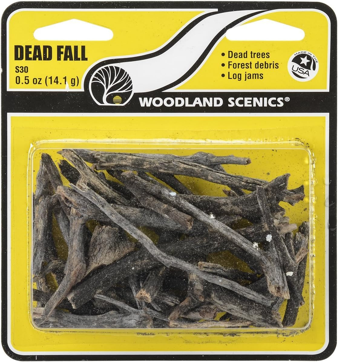 Woodland Scenics Dead Fall Branches - 0.5 oz Package