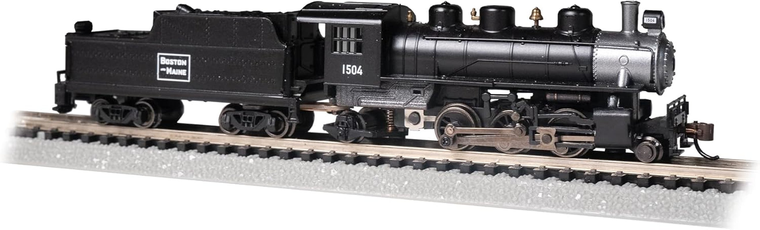 Bachmann Trains Prairie 2-6-2 Locomotive and Tender - Boston & Maine #1504