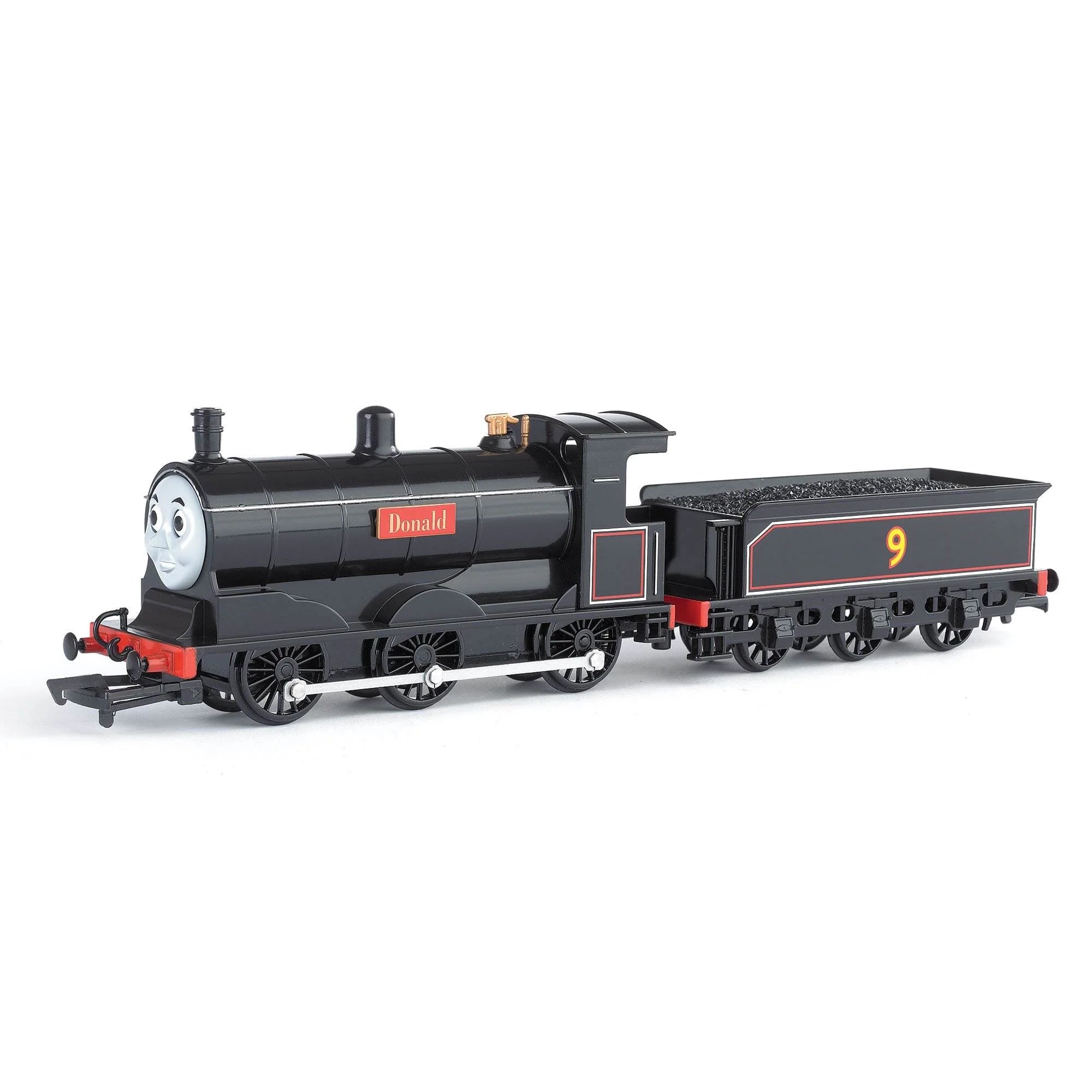 Thomas & Friends HO Scale Donald Locomotive with Animated Eyes - Perfect for Collectors and Young Fans!