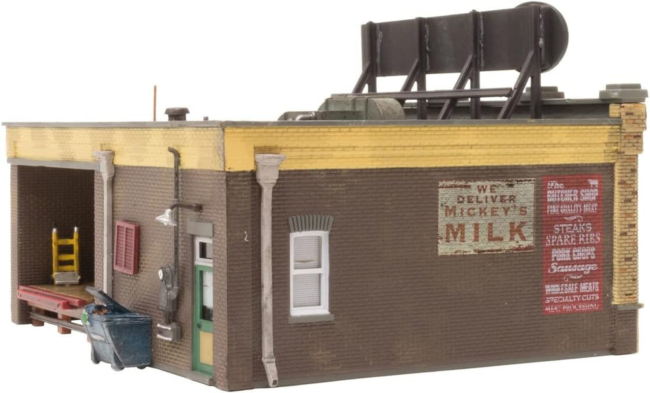 Woodland Scenics HO Scale Pre-Built Structure: J. Frank's Grocery