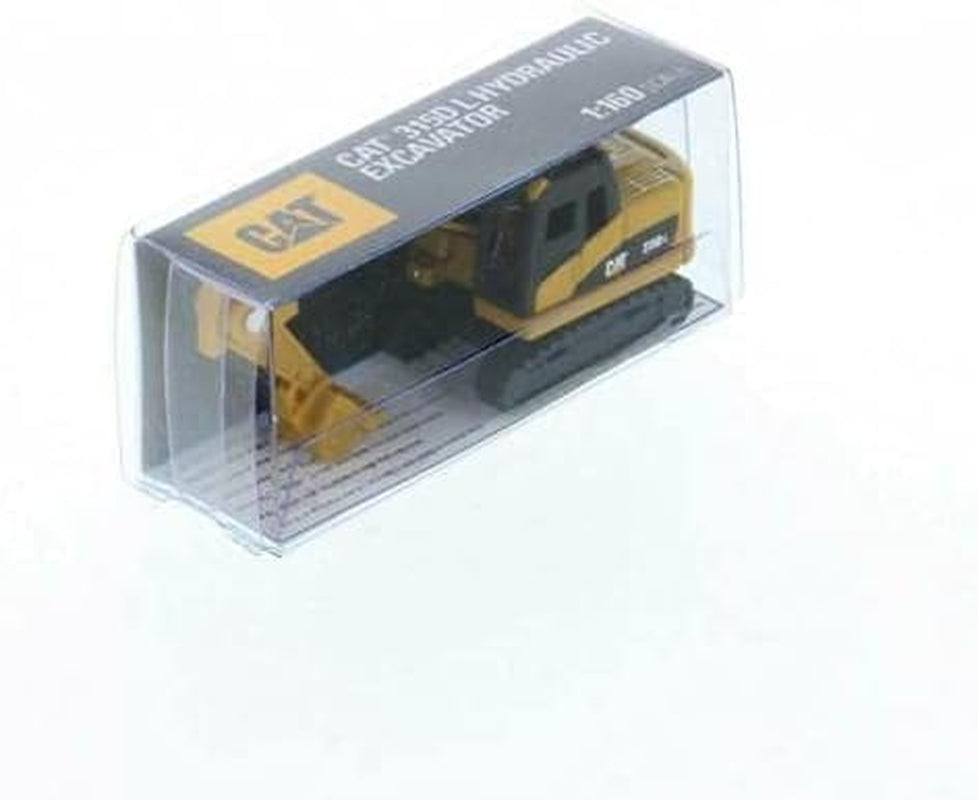 3-Pack 1:160 N Scale Diecast Miniature Excavator Engineering Vehicle Model