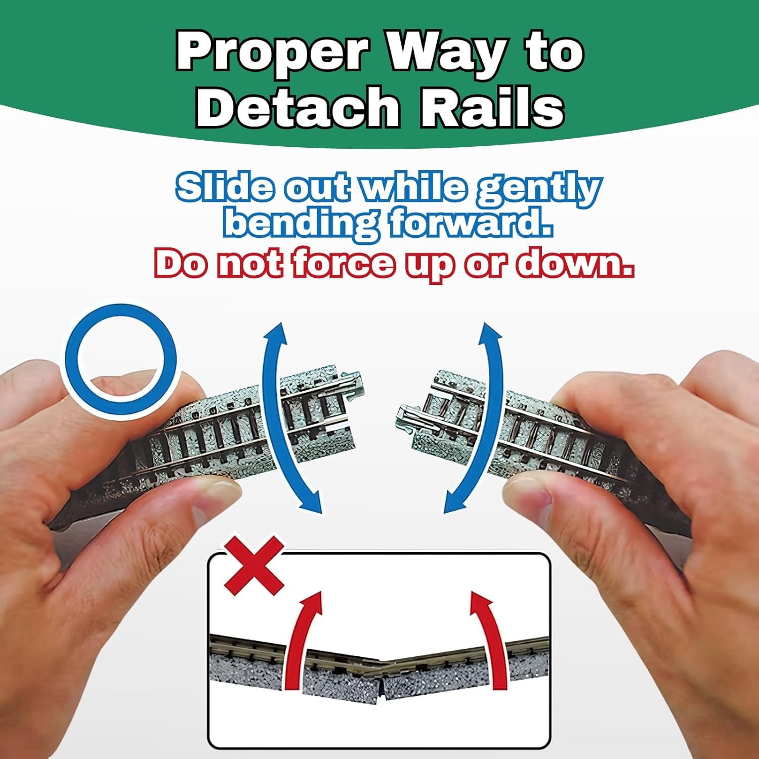 KATO N Scale 20-100 Unitrack R249-45 Curve Track Set (8 Pieces) with 15x15cm Track Cleaning Cloth – Snap-Together Rail System for Seamless Layout and Effortless Maintenance
