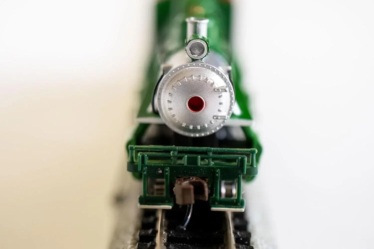 Bachmann Industries N Scale Prairie 2-6-2 locomotive with tender, detailed model train for N Scale model railroading enthusiasts
