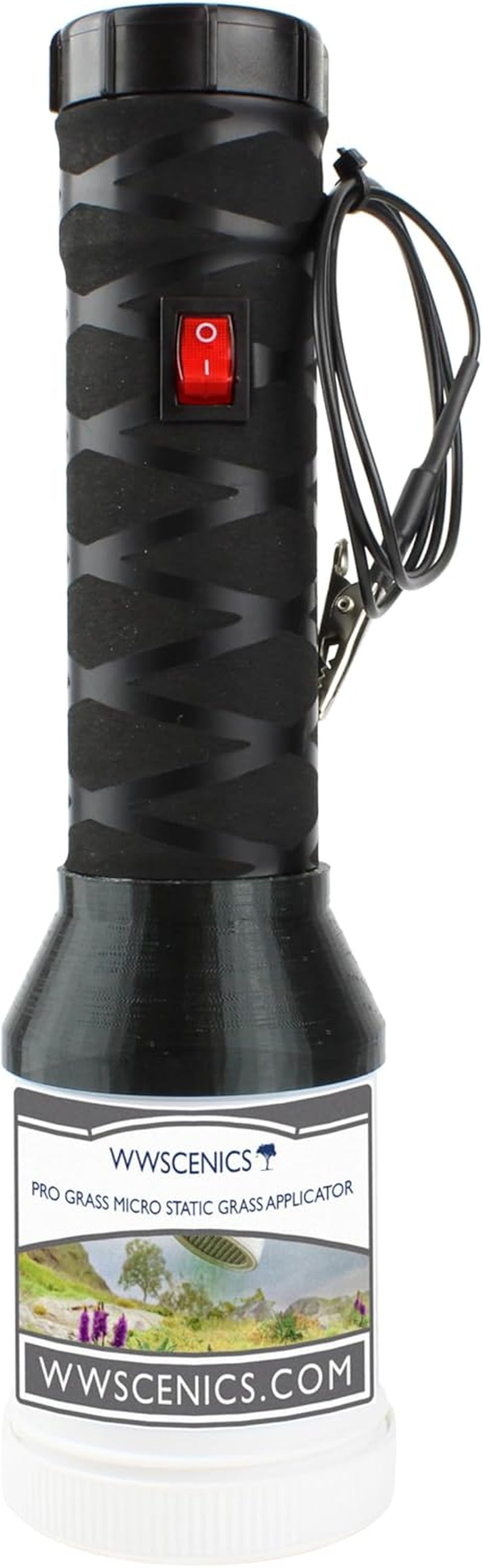 War World Scenics Professional Micro Static Grass Applicator and Scenery Kit for Model Railways and Dioramas