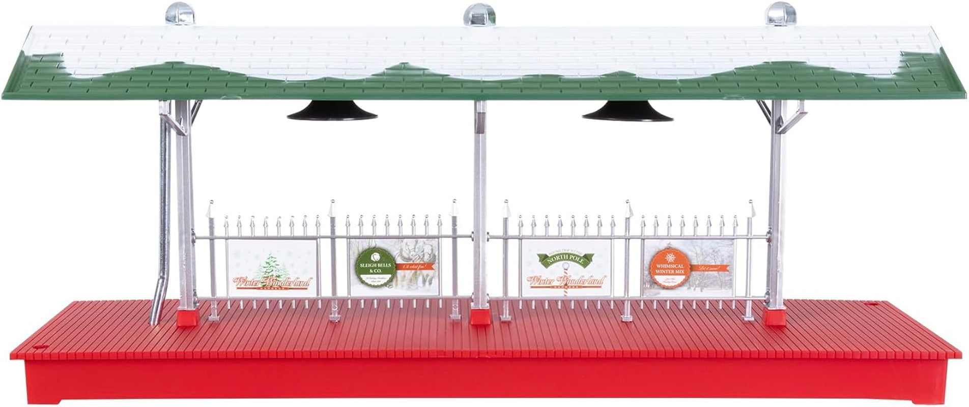 Trains - Winter Wonderland Plug-Expand-Play Station Platform, O Gauge