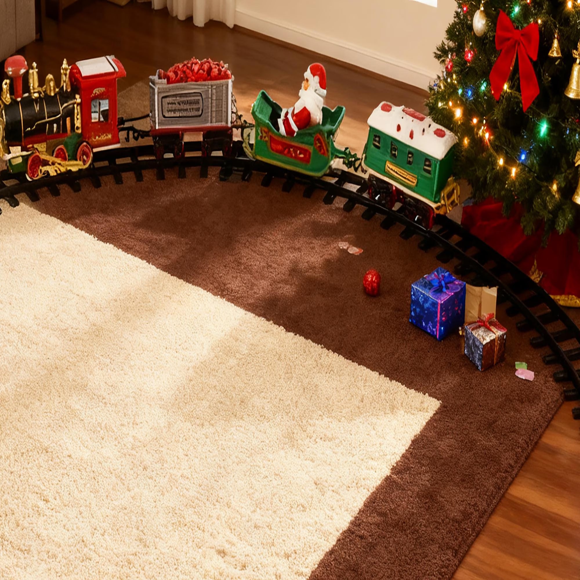 Vintage-Inspired Christmas Train Set – Perfect Holiday Gift