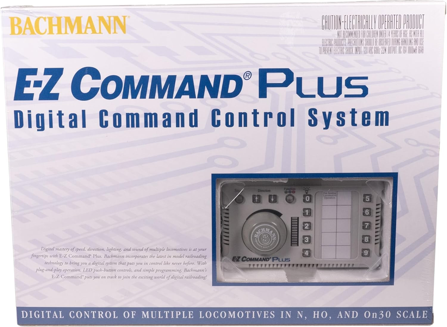 Bachmann Trains E-Z Command Plus Digital Command Control System - Controller in Prototypical Colors