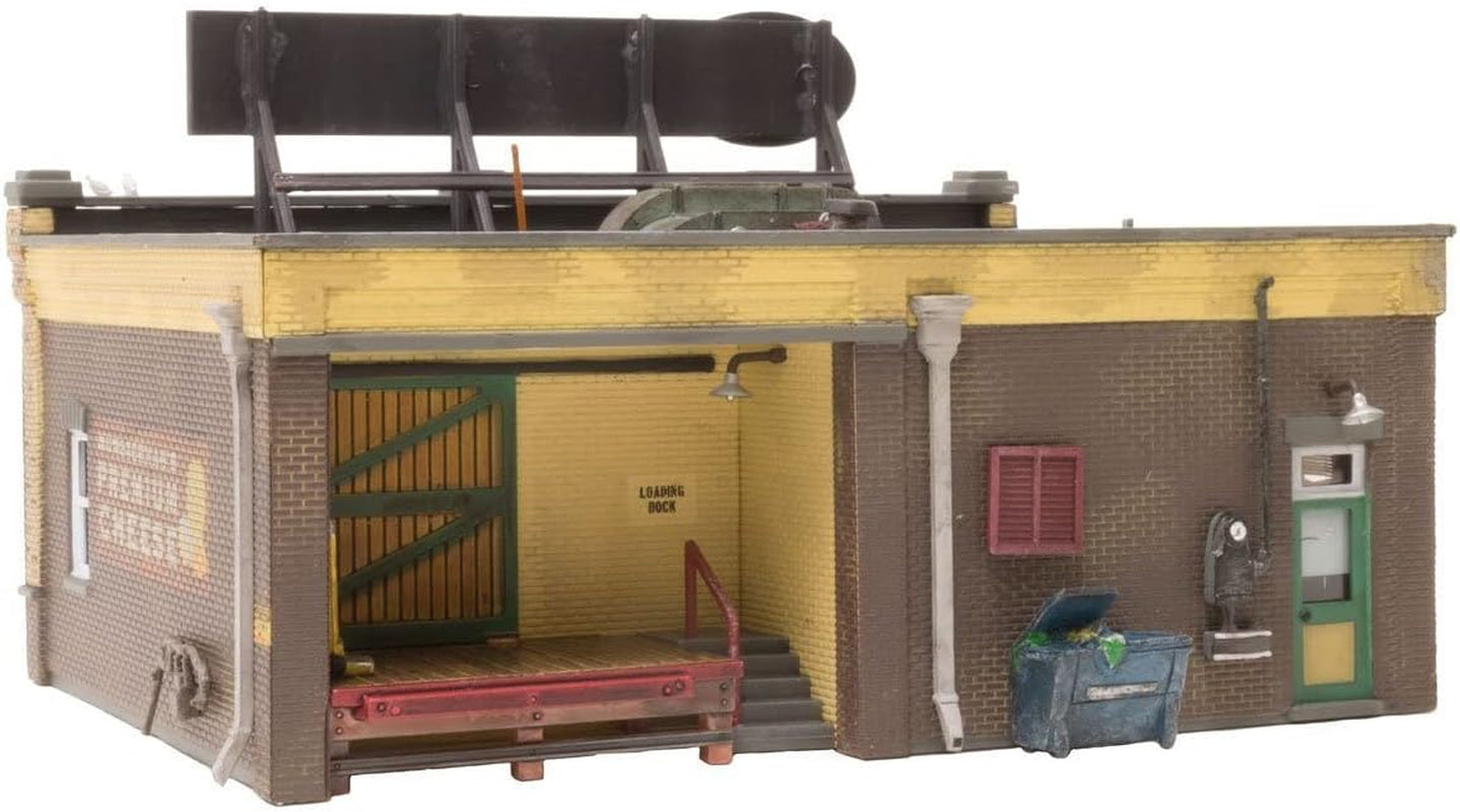 Woodland Scenics HO Scale Pre-Built Structure: J. Frank's Grocery
