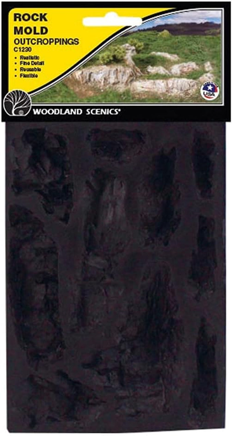 Woodland Scenics WS 1230 Outcroppings Rock Mold - 5 x 7 inches