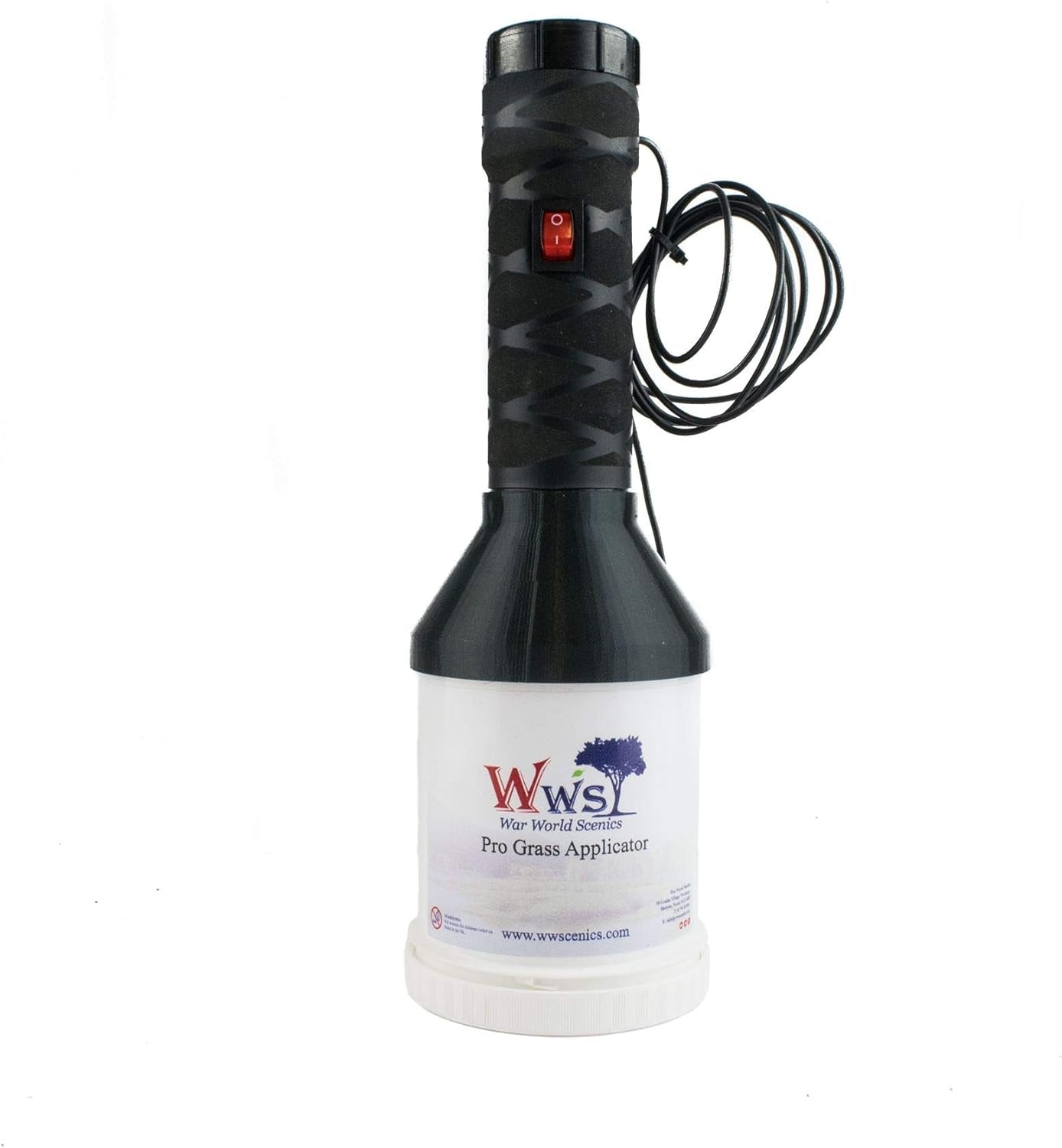 War World Scenics Professional Static Grass Applicator for Railway Modelling, Diorama, Wargaming Terrain Scenery, and Landscaping in Various Gauge Scales