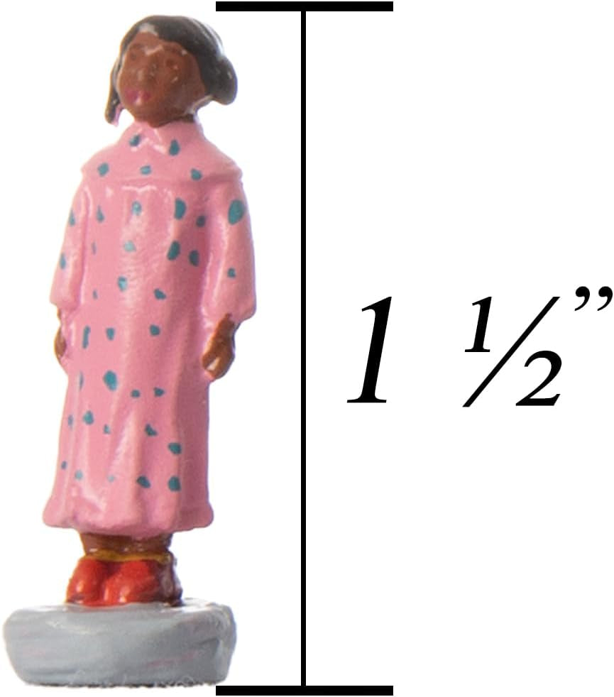 Lionel Warner Brothers The Polar Express Five-Piece Miniature Snowman and Children Figurine Set Model Train Accessory (1830010)