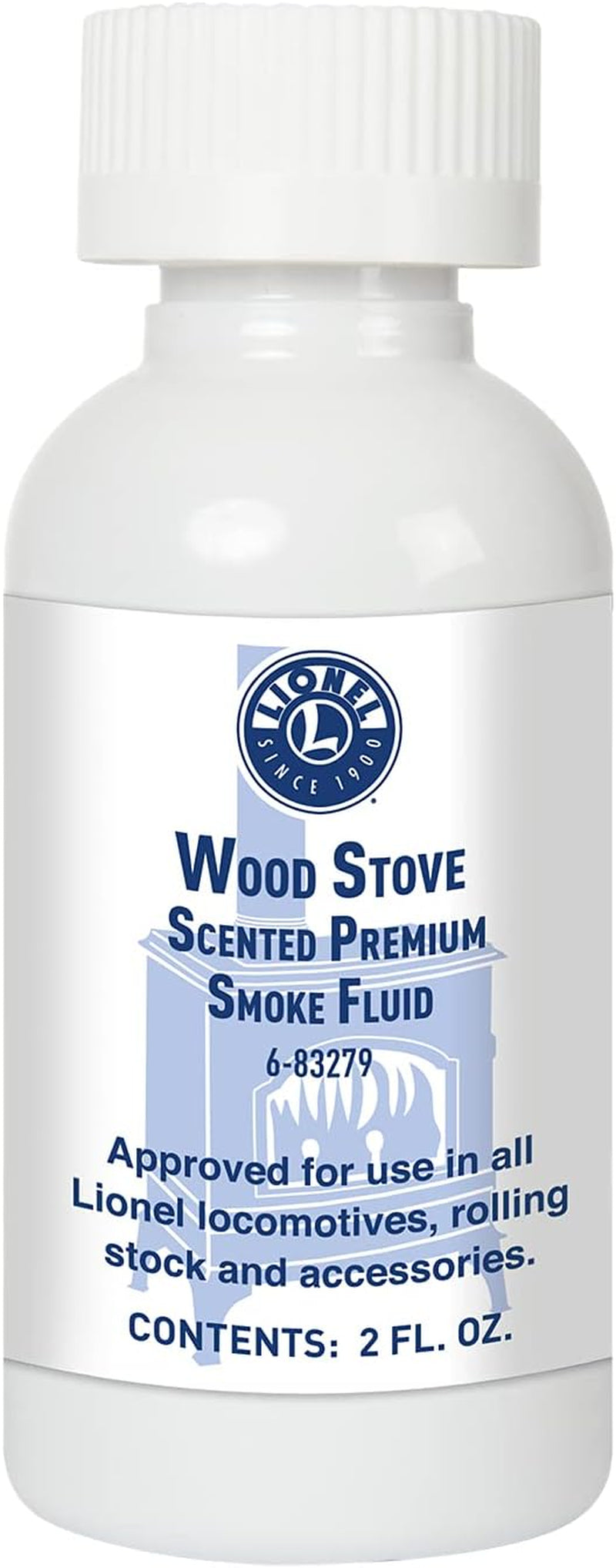 Lionel Model Train Scented Smoke Fluid - Authentic Wood Stove Aroma for Realistic Experience