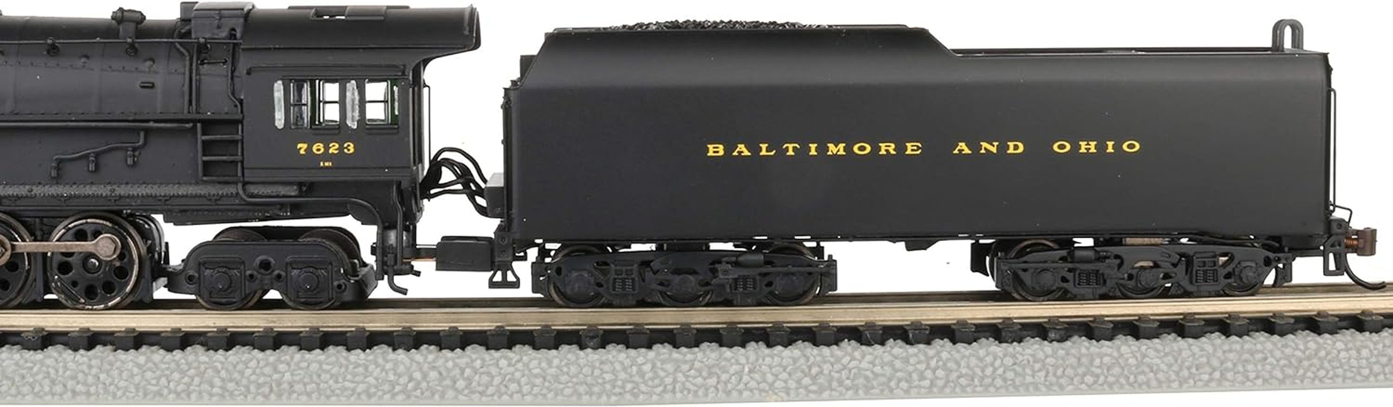 Bachmann Trains EM-1 2-8-8-4 DCC Sound Value Steam Locomotive - B&O #7623 - Later Small Dome - N Scale (80853)