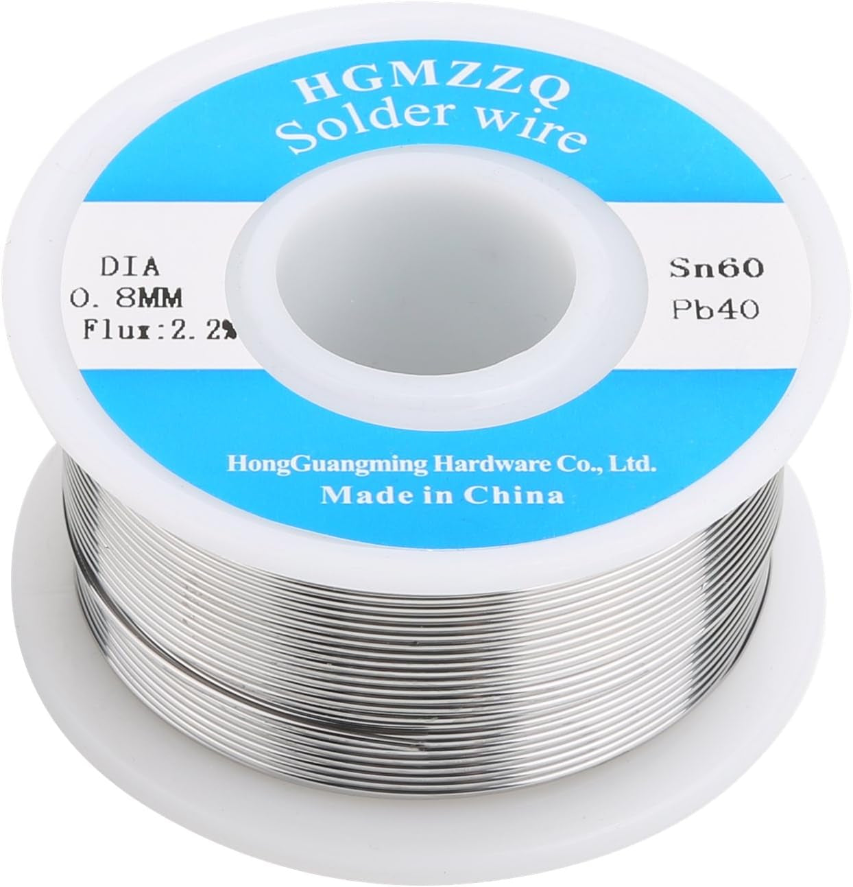 60/40 Tin-Lead Solder Wire, 0.039 Inch Diameter, 0.22 Pounds for Precision Electronics Applications