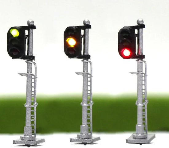 JTD1503GYR N Scale Train Signals – 12V Model Railroad Set - BYMRR Train Store