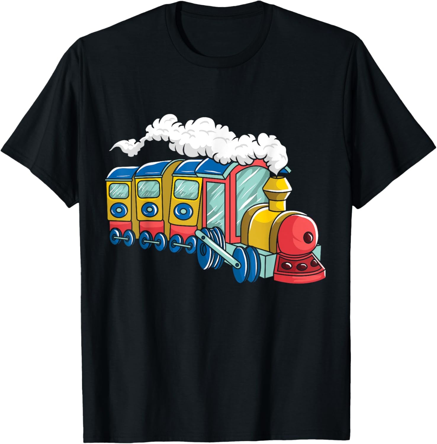 Kids Steam Locomotive Children Train Railroad Model Making T-Shirt