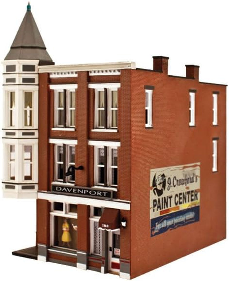 Woodland Scenics BR4938 Davenport Department Store Model N Scale