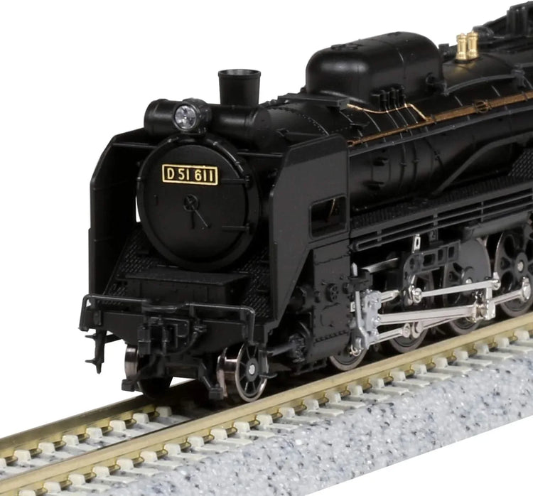 KATO N Gauge D51 Steam Locomotive – A Must-Have for Model Train Collectors - BYMRR Train Store